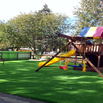 Global Syn-Turf artificial grass installation in Berkeley, CA