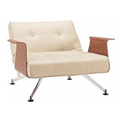 Clubber 03 Chair With Walnut Arms by Innovation - Products
