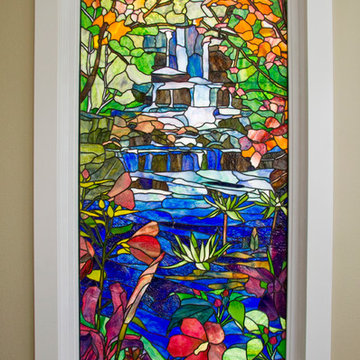 Stained Glass Window for a Kitchen