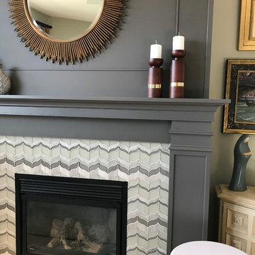 Transitional Living Room
