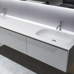 NUVOLA Integrated Sinks by Antonio Lupi - Bathroom Fixtures