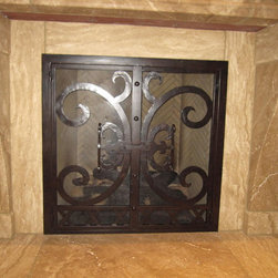 Madrid Firescreen Inset - Fireplace Screens