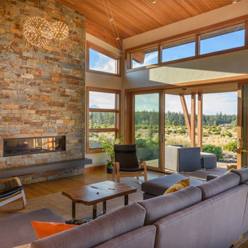 Modern Bend Oregon Home-Great Room