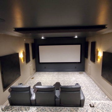 7.2 Dolby Atmos Home Theater Installation