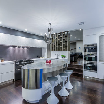 Sleek kitchen
