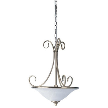 Ceiling Lamp Ab W/Cloud Glass Shade 60Wx2/A Type