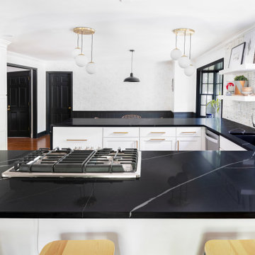 Eternal Marquina Silestone Quartz Kitchen