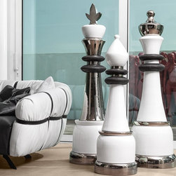 Chess Decoration Figurines, Gamma International, Italy - Decorative Objects And Figurines