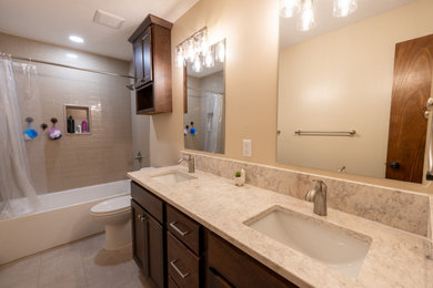 Inspiration for a timeless bathroom remodel in Wichita