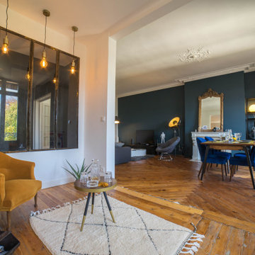 Aménagement d'un appartement aux lignes masculines