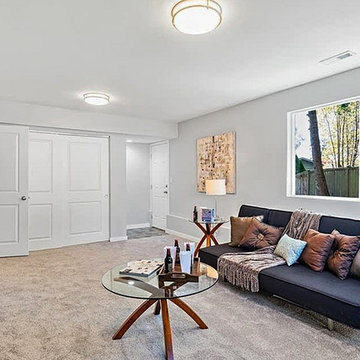 Everett Family Room- A complete Reconstruction