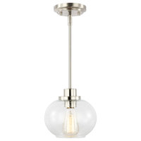 Comstock Seeded Glass Pendant Light