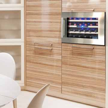 24 Bottle Seamless Wall-Mounted Wine Cooler