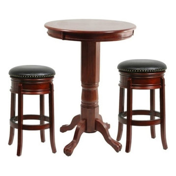 cherry wood bistro set