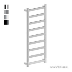Hybrid 9 Bar Heated Towel Ladder 132 X 60cm - Heated Towel Rails