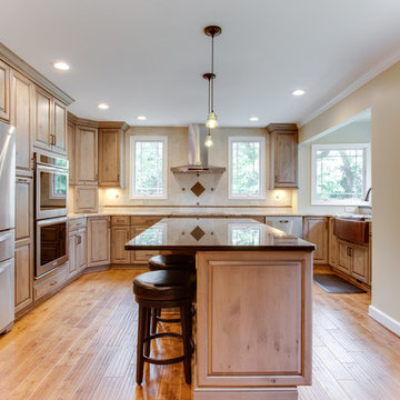 Rustic Traditional Kitchen Monrovia, MD