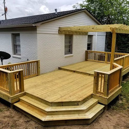 Custom Deck with pergola - Products