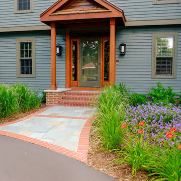 Traditional Saltbox Landscape Update - Brookfield