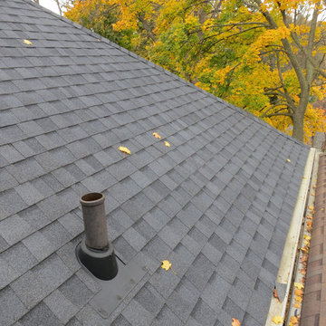 Asphalt Shingles Certainteed Landmark Moire Black Roof Installation