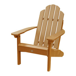 Highwood - Classic Outdoor Westport Adirondack Chair, Toffee - Adirondack Chairs