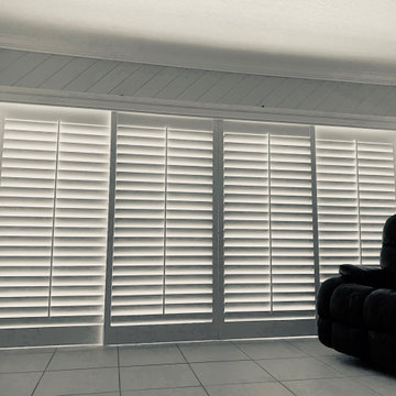 Bypass Sliding Door Shutters — Lanai Slider, Stuart, FL