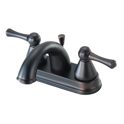 Crystal Cove - Crystal Cove 10-7419 Oil Rubbed Bronze Lavatory Vanity Faucet - Bathroom Faucets And Showerheads