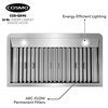Cosmo Modern Under-Cabinet Range Hood, Touch Screen, 36"