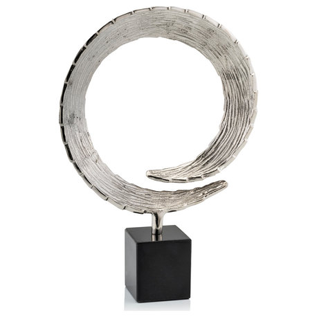 Cola Large Tail Sculpture With Marble, Large