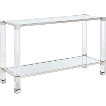 Angie Console Table - Silver