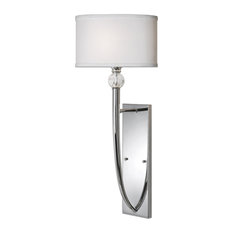 Uttermost Vanalen 1-Light Wall Sconce, Chrome