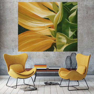 Sunflower - acrylique sur toile
