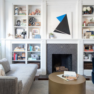 Transitional Living Room