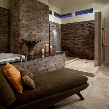 "Spa-like" Master Bathroom in the Desert