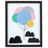 Balloons Pez Framed Print, Black