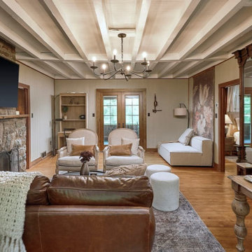 RUSTIC AIRBNB CABIN BEFORE AND AFTER