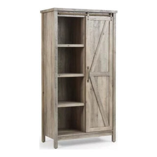 Sauder Engineered Wood Storage Cabinet in Spring Maple Finish