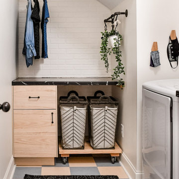 Industrial Country Chic Laundry Room