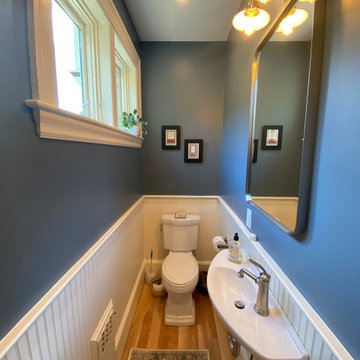 Newton Kitchen, Rear entry & Basement Stair Project