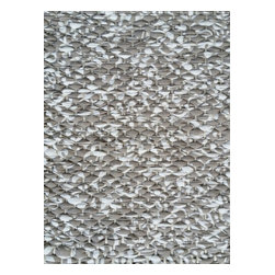 Loominaries - Sandpiper Indoor and Outdoor Rag Rug, 8"x10" - Outdoor Rugs