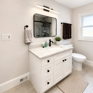 Blue River | Primary Bathroom Vanity Overview