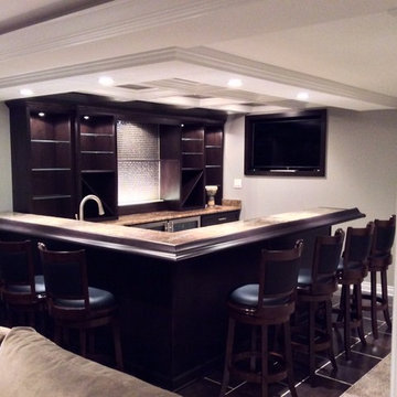Macomb (2) Transitional Finished Basement