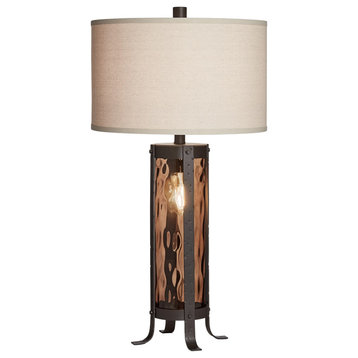Pacific Coast Ashford 2-Light Table Lamp, Amber