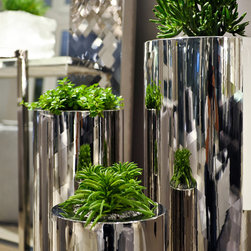 Diamante Design - Diamante - Kaleid Steel Vases - Italy - Vases
