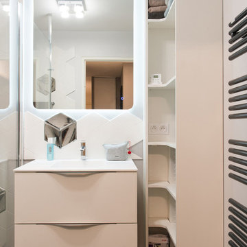 Salle d'eau au style chic