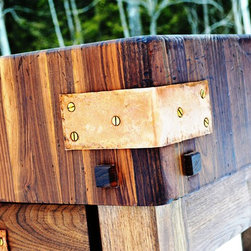 Antiqued walnut butcherblock - Products