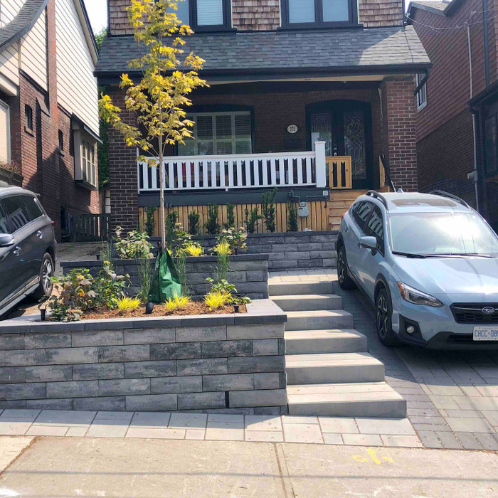 Driveway Widening Toronto - Green Apple Landscaping - Experts in Front Yard Parking Pads