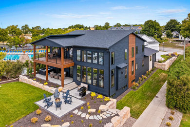 Modern exterior home idea in Other