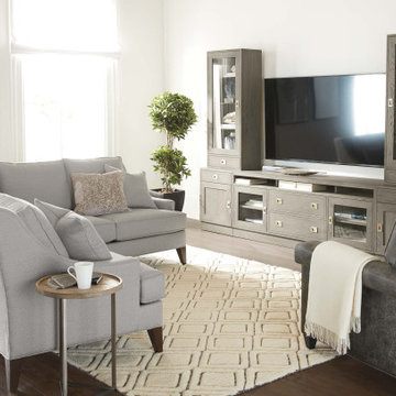 Rich Texture Media Room