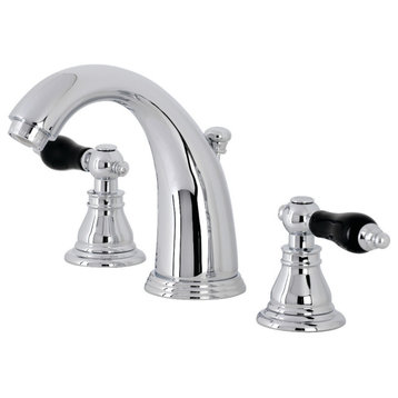KB981AKL Duchess Widespread Bathroom Faucet with Plastic Pop-Up, Polished Chrome
