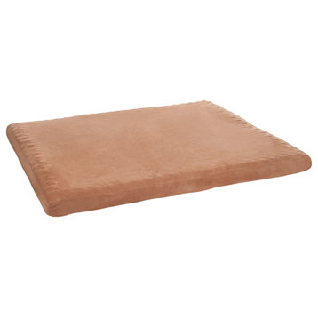PETMAKER 3" Foam Pet Bed, Clay, 35 X 44